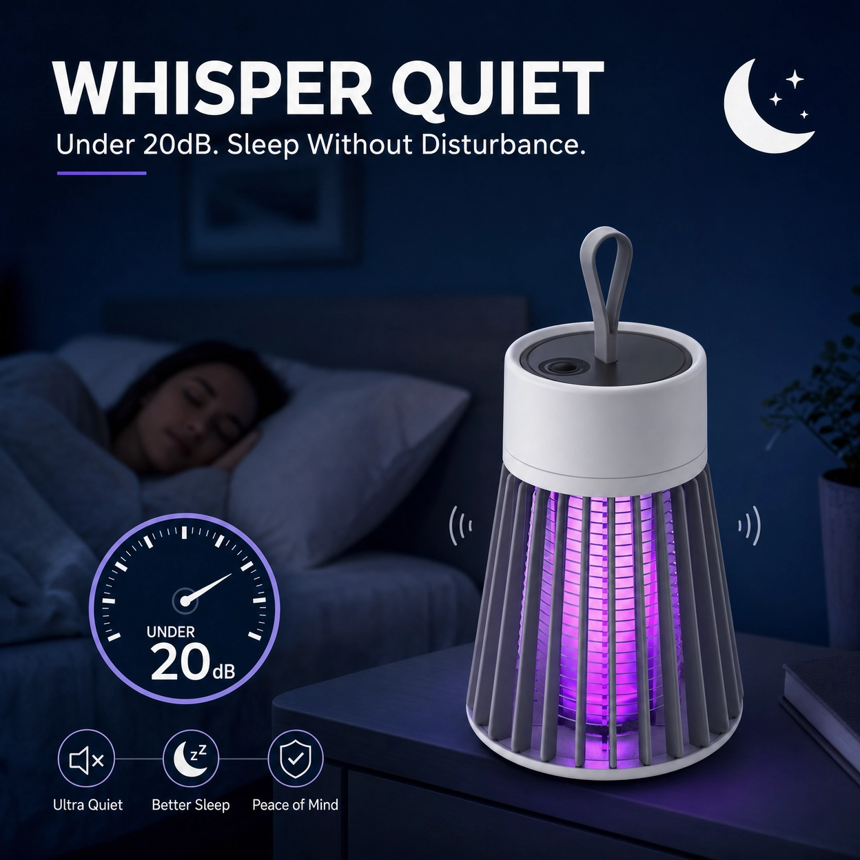 Valeon® UV Bug Zapper for Ticks and Mosquitos